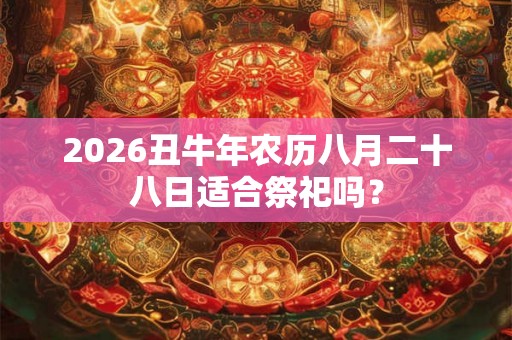 2026丑牛年农历八月二十八日适合祭祀吗？