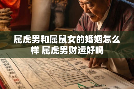 属虎男和属鼠女的婚姻怎么样 属虎男财运好吗