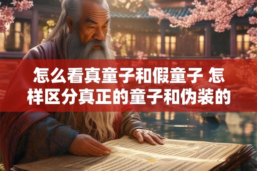 怎么看真童子和假童子 怎样区分真正的童子和伪装的童子