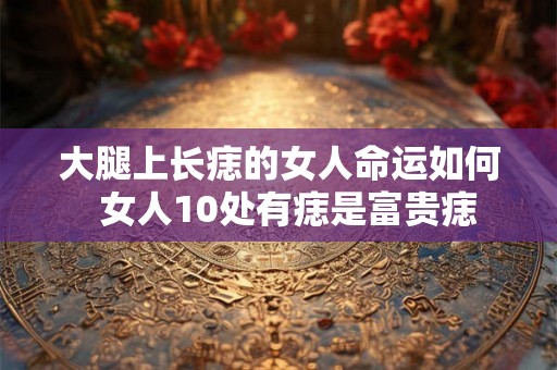大腿上长痣的女人命运如何  女人10处有痣是富贵痣