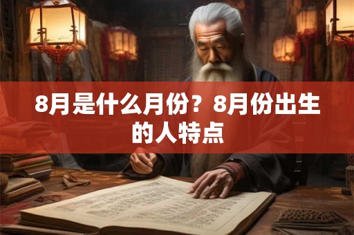 8月是什么月份？8月份出生的人特点