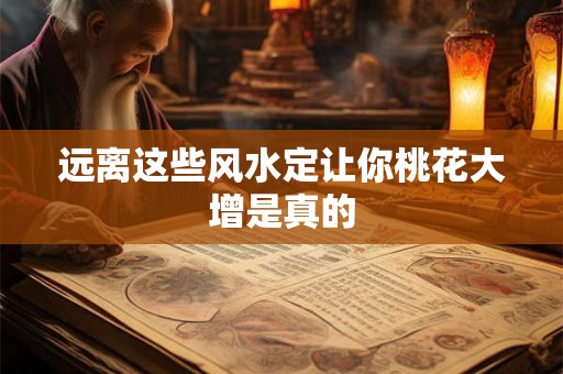 远离这些风水定让你桃花大增是真的