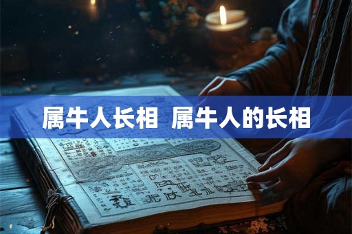 属牛人长相 属牛人的长相 属牛人长相 属牛人的长相