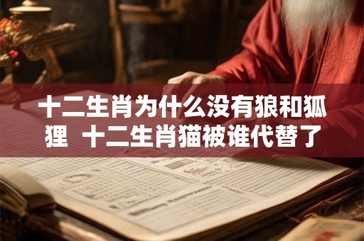 十二生肖为什么没有狼和狐狸 十二生肖猫被谁代替了 十二生肖为什么没有狼和狐狸 十二生肖猫被谁代替了
