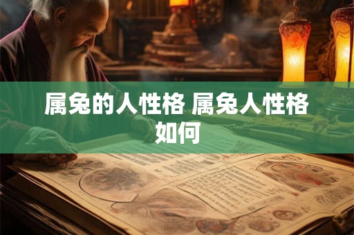 属兔的人性格 属兔人性格如何