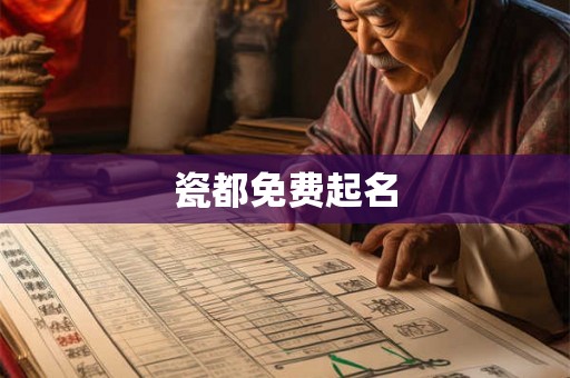 瓷都免费起名