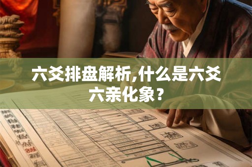 六爻排盘解析,什么是六爻六亲化象？