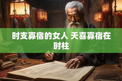 时支寡宿的女人 天喜寡宿在时柱