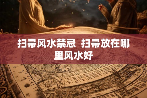 扫帚风水禁忌 扫帚放在哪里风水好 扫帚风水禁忌 扫帚放在哪里风水好