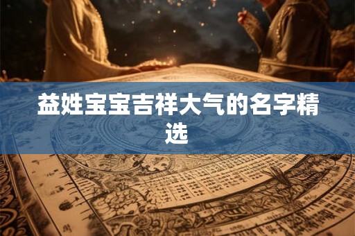 益姓宝宝吉祥大气的名字精选