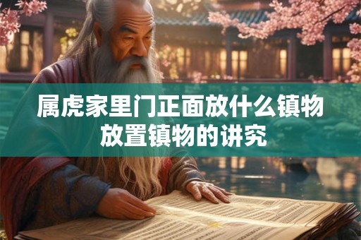 属虎家里门正面放什么镇物 放置镇物的讲究 属虎家里门正面放什么镇物 放置镇物的讲究