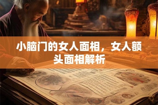 小脑门的女人面相，女人额头面相解析