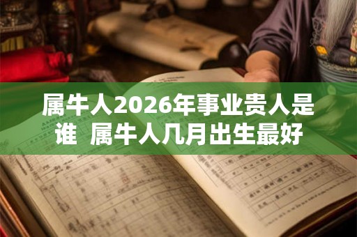 属牛人2026年事业贵人是谁  属牛人几月出生最好