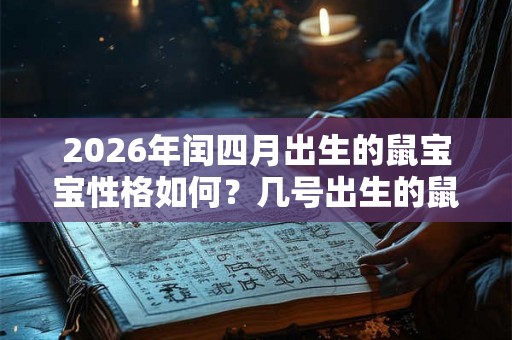 2026年闰四月出生的鼠宝宝性格如何？几号出生的鼠宝宝比较好？