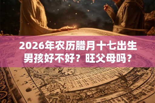 2026年农历腊月十七出生男孩好不好？旺父母吗？
