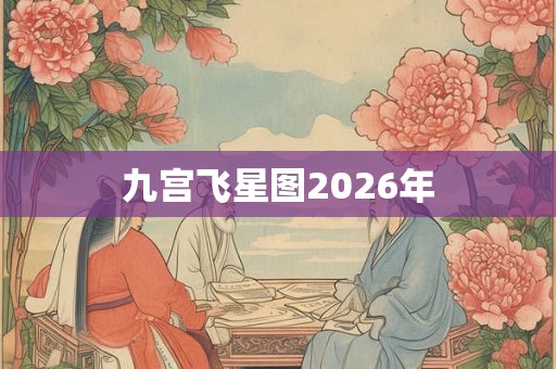 九宫飞星图2026年