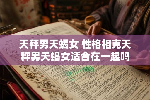 天秤男天蝎女 性格相克天秤男天蝎女适合在一起吗 天秤男天蝎女 性格相克天秤男天蝎女适合在一起吗