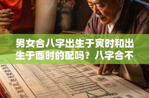 男女合八字出生于寅时和出生于酉时的配吗？八字合不合？