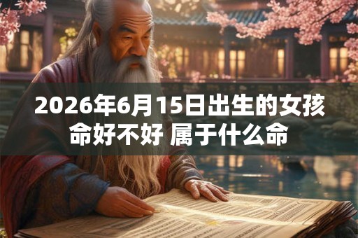 2026年6月15日出生的女孩命好不好 属于什么命 2026年6月15日出生的女孩命好不好 属于什么命