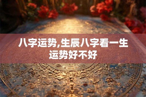 八字运势,生辰八字看一生运势好不好 八字运势,生辰八字看一生运势好不好