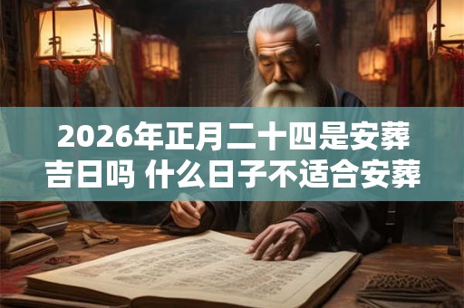 2026年正月二十四是安葬吉日吗 什么日子不适合安葬