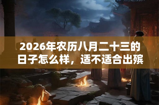 2026年农历八月二十三的日子怎么样，适不适合出殡？
