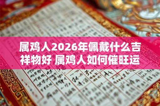 属鸡人2026年佩戴什么吉祥物好 属鸡人如何催旺运势