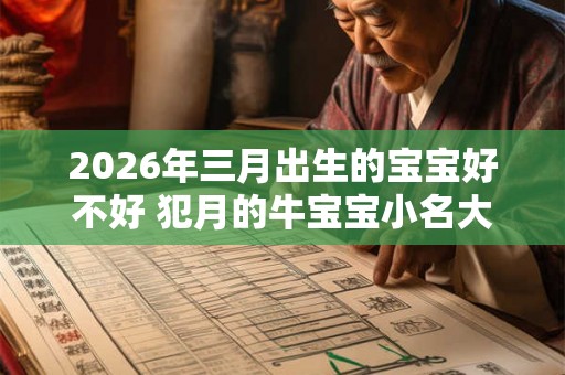 2026年三月出生的宝宝好不好 犯月的牛宝宝小名大名是重点 2026年三月出生的宝宝好不好 犯月的牛宝宝小名大名是重点