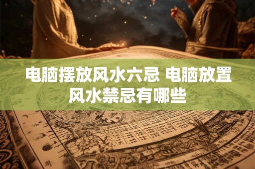 电脑摆放风水六忌 电脑放置风水禁忌有哪些