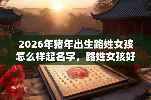 2026年猪年出生路姓女孩怎么样起名字，路姓女孩好名推荐