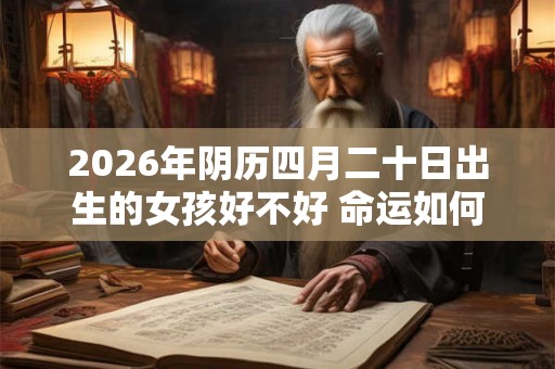2026年阴历四月二十日出生的女孩好不好 命运如何 2026年阴历四月二十日出生的女孩好不好 命运如何