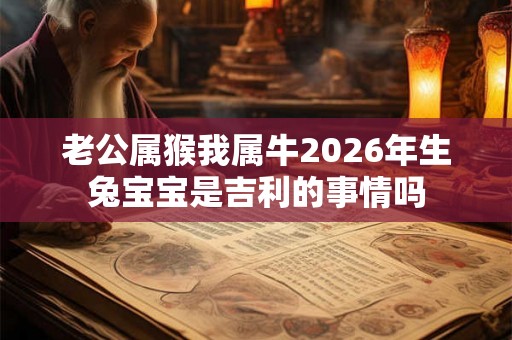 老公属猴我属牛2026年生兔宝宝是吉利的事情吗