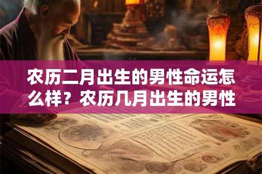 农历二月出生的男性命运怎么样？农历几月出生的男性最好？