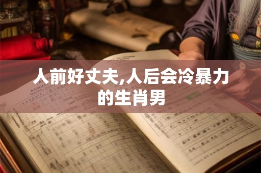 人前好丈夫,人后会冷暴力的生肖男 人前好丈夫,人后会冷暴力的生肖男