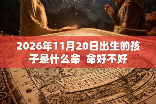 2026年11月20日出生的孩子是什么命  命好不好