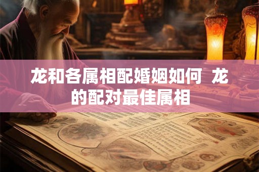 龙和各属相配婚姻如何 龙的配对最佳属相 龙和各属相配婚姻如何 龙的配对最佳属相