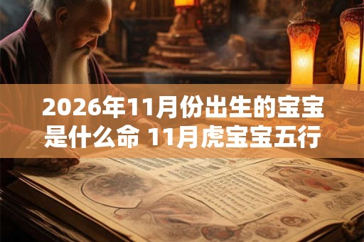 2026年11月份出生的宝宝是什么命 11月虎宝宝五行缺什么