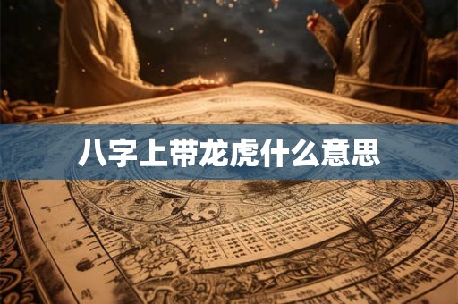 八字上带龙虎什么意思