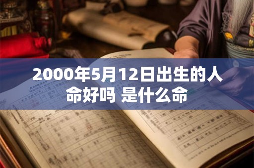 2000年5月12日出生的人命好吗 是什么命