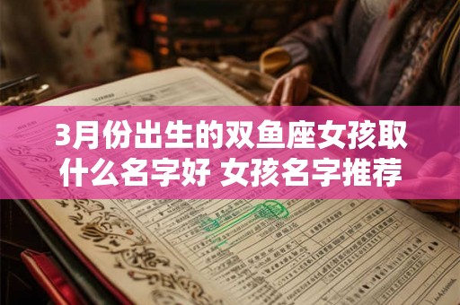 3月份出生的双鱼座女孩取什么名字好 女孩名字推荐 3月份出生的双鱼座女孩取什么名字好 女孩名字推荐