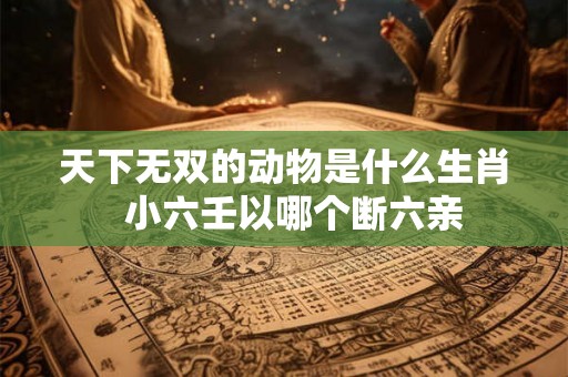 天下无双的动物是什么生肖  小六壬以哪个断六亲