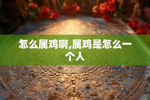 怎么属鸡啊,属鸡是怎么一个人