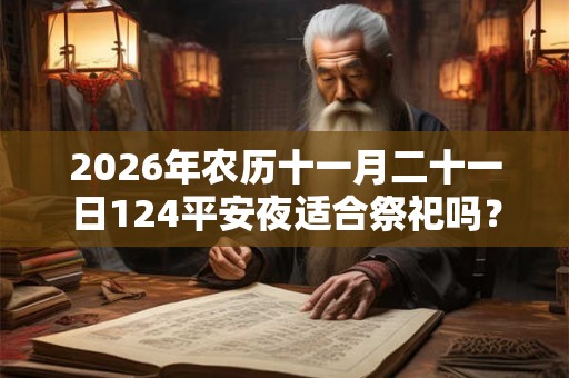 2026年农历十一月二十一日124平安夜适合祭祀吗？