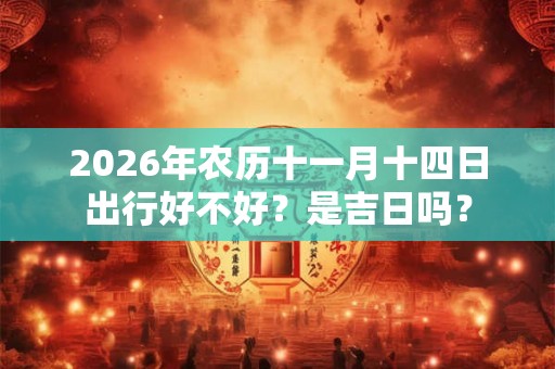 2026年农历十一月十四日出行好不好?是吉日吗? 2026年农历十一月十四日出行好不好?是吉日吗?