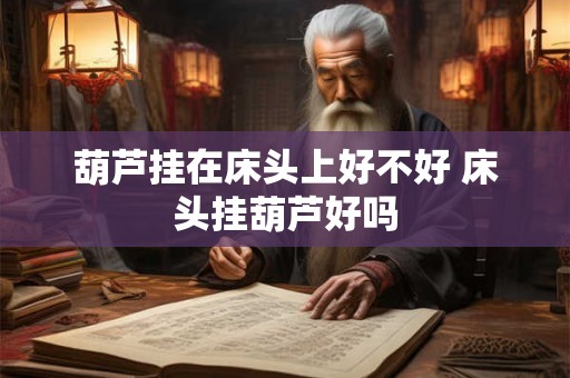 葫芦挂在床头上好不好 床头挂葫芦好吗