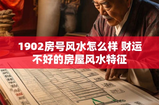 1902房号风水怎么样 财运不好的房屋风水特征 1902房号风水怎么样 财运不好的房屋风水特征