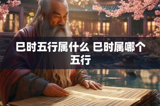 巳时五行属什么 巳时属哪个五行 巳时五行属什么 巳时属哪个五行