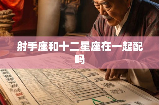 射手座和十二星座在一起配吗