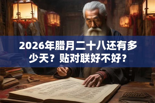 2026年腊月二十八还有多少天？贴对联好不好？