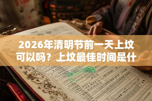 2026年清明节前一天上坟可以吗?上坟最佳时间是什么? 2026年清明节前一天上坟可以吗?上坟最佳时间是什么?
